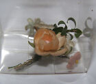 original WHW Abzeichen Blume Blumenstrau Seidenblumen miniatur model vintage