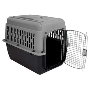 DOG TRAVEL CARRIERS Portable Pet Kennel Cage Medium/Large - Picture 1 of 14
