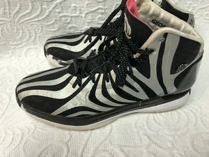 Adidas Geofit Size 10 Zebra Print High Top Athletic Shoes  - Picture 1 of 8