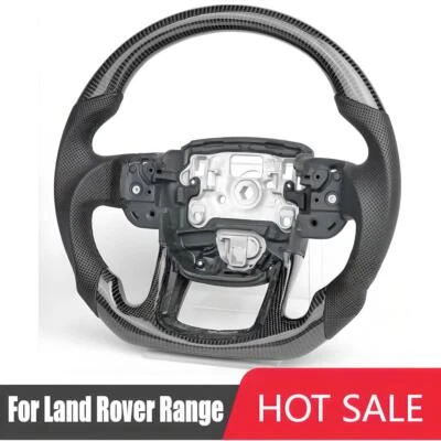 For Land Rover Range Rover Sport SVR Carbon Fiber Steering Wheel with Heated NEW - Image 1 of 4
