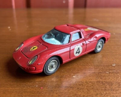Vintage 1960s 4” Die Cast Corgi Toys Ferrari Berlinetta Toy Match Box Car #4 - Image 1 of 4