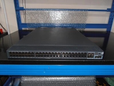 HP  JG225A  HPE A5800AF-48G  48 Port Gigabit + 6 X SFP+ 2 X PSUs Port-to-Power - Image 1 of 4