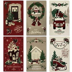 Paños de cocina cocina Navidad 6pz Nuvole di Stoffa decoraciones 6337 - Imagen 1 de 3
