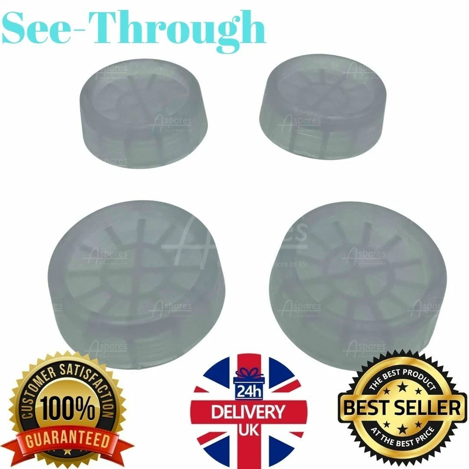 MIELE Washing Machine Floor Protector Feet Shock Absorbers  4X Anti-vibration - Image 1 of 1