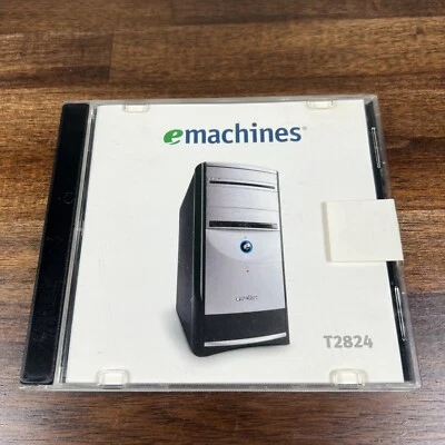 eMachines T2824 RESTORE CD with Case - Image 1 of 4