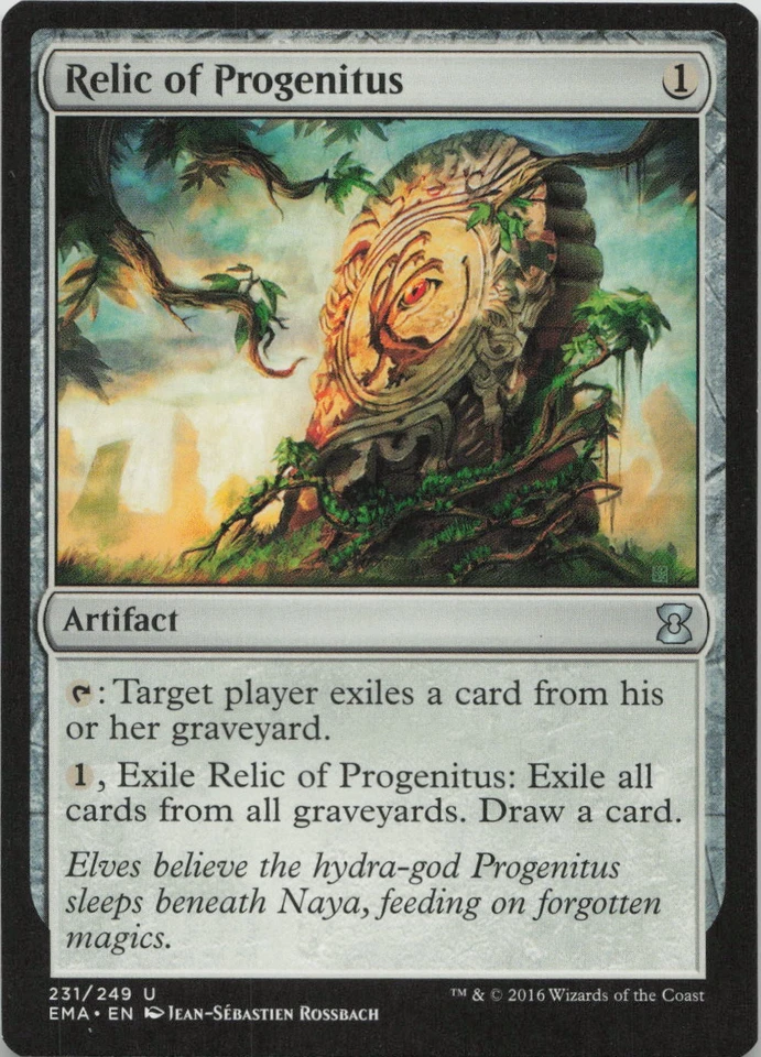 Relic of Progenitus U Eternal Masters 231 LP-MP MTG - Image 1 of 1