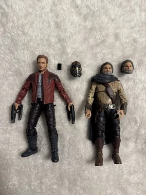 Marvel Legends Guardianes de la Galaxia Vol. Paquete de dos Star-Lord and Ego Foto 1 de 4