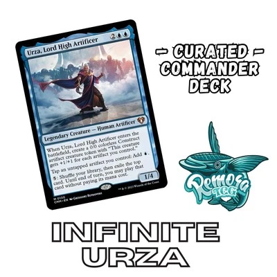 Urza, Lord High Artificer Custom Commander Deck |  Ready-to-play EDH | MTG - Image 1 of 4