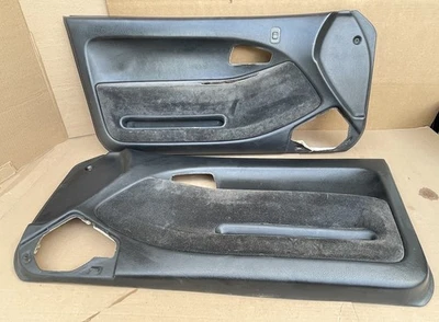 Honda Civic 1992-1995 cupé paneles de puerta de 2 puertas negro conductor pasajero potencia OEM Foto 1 de 4