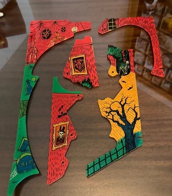 Gottlieb Haunted House Pinball Machine Plastics - Image 1 of 4