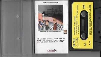 Eric Burdon & The Animals    Newcastle-on-Tyne 12/63    Cassette — 第 1/2 张图片
