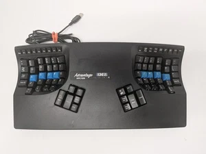 Kinesis Advantage KB500 Ergonomic Keyboard, USB/MPC, Black - Tested / Working - Afbeelding 1 van 9
