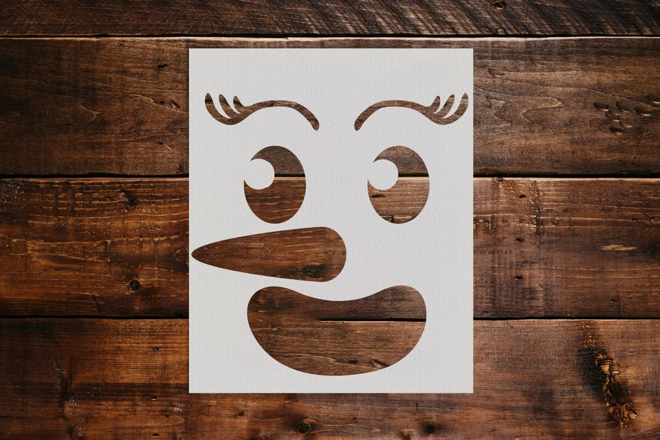 Snowman Stencil - Image 1 of 1