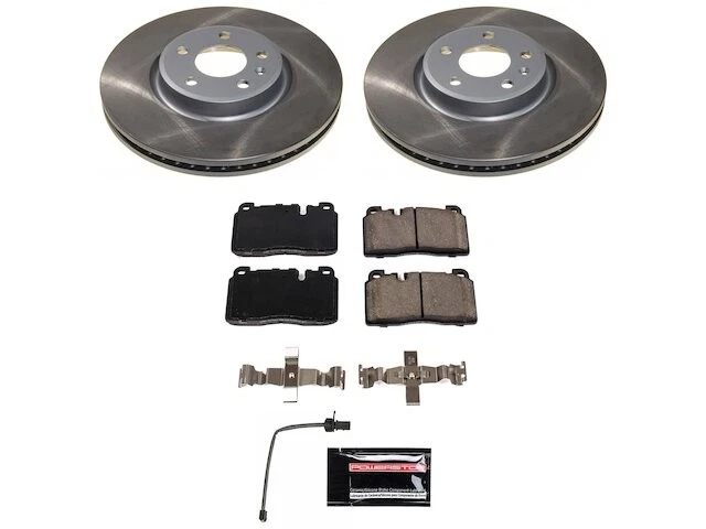 Kit de pastillas de freno delanteras y rotor 52PNMY54 para Audi Q5 2013 2014 2015 2016 2017 Foto 1 de 1
