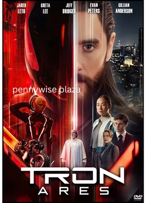 Tron: Ares 2025 DVD Action Sci-Fic Adventure Film FULL HD DVD Quality Audio-NEW - Immagine 1 di 4