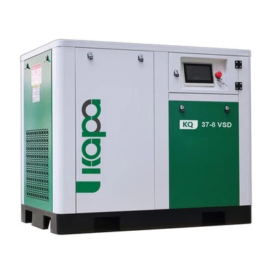 3-фазный винтовой воздушный компрессор 460 В 50 лс/37 кВт 209 куб. футов/мин 125 фунтов на кв. дюйм для промышленных - Изображение 1 из 4