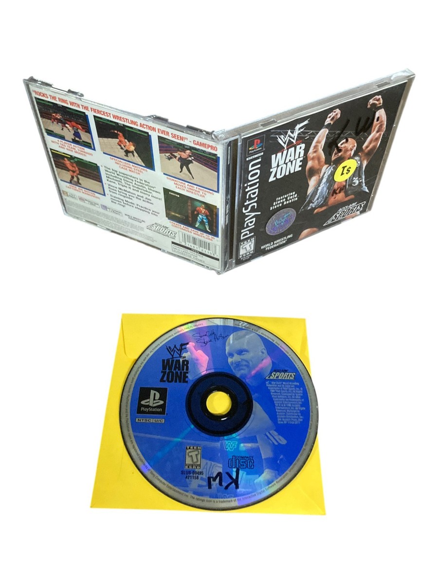 PlayStation - PS★WWF WAR ZONE 海外版 北米版 ハガキ付 Amazon | Wwf War Zone / Game | プレイステーション