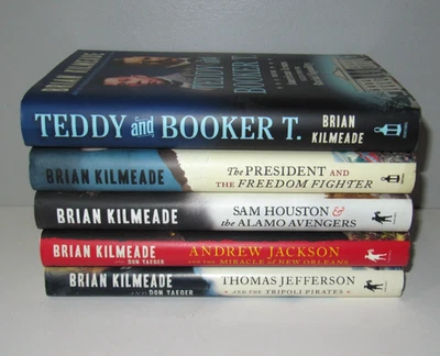 Лот из 5 книг по американской истории Брайана Килмида HB одна подписана - Изображение 1 из 3