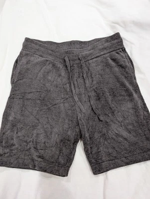 Pantalones Cortos Barefoot Dreams Ultra Lite Acogedores Tejidos S Gris Liso BF001464 Usados Foto 1 de 4