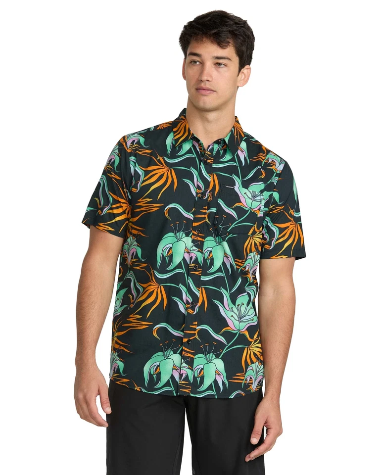 VOLCOM BRAINMELTER FLORAL SS - Image 1 of 1
