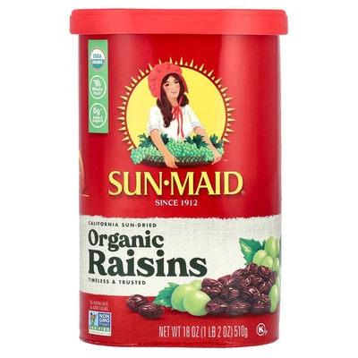 California Sun-Dried Organic Raisins, 18 oz (510 g) - Image 1 of 2
