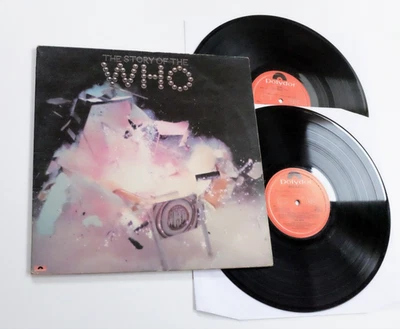 THE WHO - THE STORY OF THE WHO LP VINYL UK Best Of Greatest Hits Double Album - Image 1 of 4