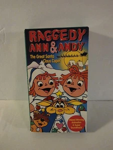Raggedy Ann & Andy The Great Santa Claus Caper 1993 VHS Vintage Rare - Picture 1 of 3