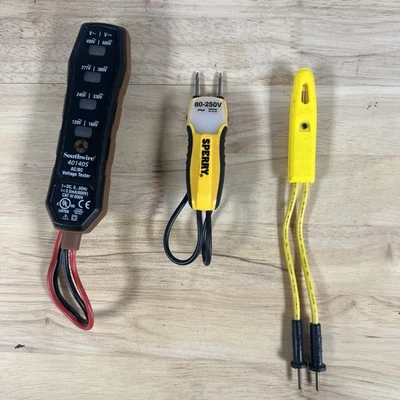 Pocket Voltage Electrical Tester Lot SOUTHWIRE SPERRY SNAPIT Outlet Plug In Test - Image 1 of 4