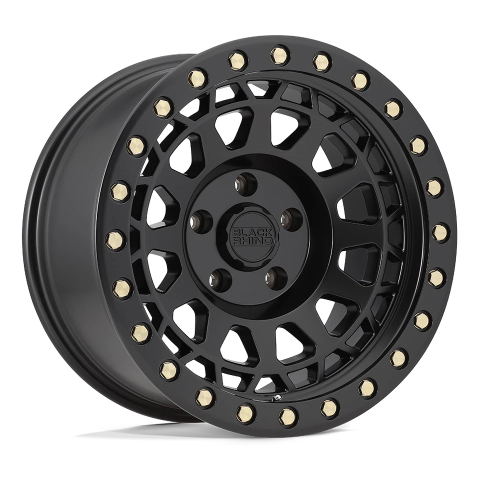 Rueda 18x9,5 Black Rhino PRIMM NEGRO MATE CON PERNOS DE LATÓN 6x5,5 (12 mm) Foto 1 de 4