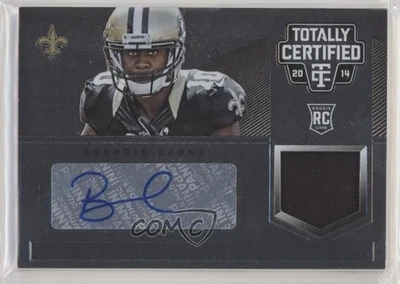 Panini 2014 totalmente certificado firmas de novato Brandin Cooks #185 automático radiocontrol Foto 1 de 2