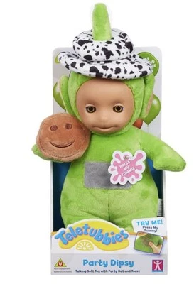 Juguete de peluche parlante Party Dipsy Teletubbies - Un personaje, un regalo para niños Foto 1 de 2