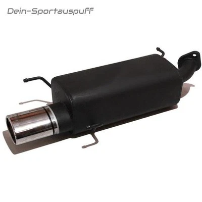 Silenciador Deportivo Ulter Suzuki SWIFT 05- 120x80mm Ovalado Enrollado Recto - Imagen 1 de 3