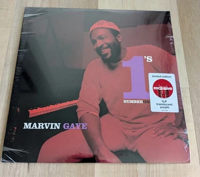 Marvin Gaye Number 1’s Limited Edition Translucent Purple LP Vinyl Record - Image 1 of 2