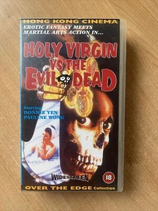 Holy Virgin Vs The Evil Dead - VHS Tape (1995) Donnie Yen - U.k - RARE ⭐️VGC⭐️ - Picture 1 of 5