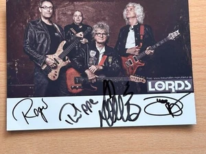 Tarjeta de autógrafo LORDS #7501 - Imagen 1 de 1