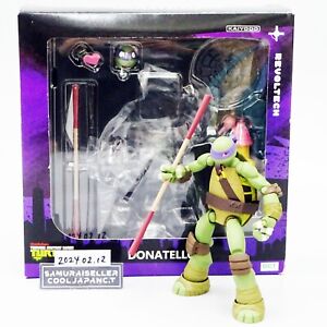 Kaiyodo Revoltech Teenage Mutant Ninja Turtles Donatello Action Figure Used