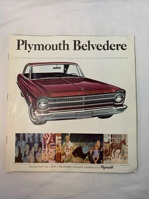 Plymouth Belvedere I II 1965 satélite convertible folleto de ventas original  Foto 1 de 4