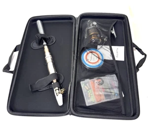 Fishing Rod Reel Combo Carbon Fiber Telescopic Pole Lures Great Beginner Set! - Picture 1 of 6