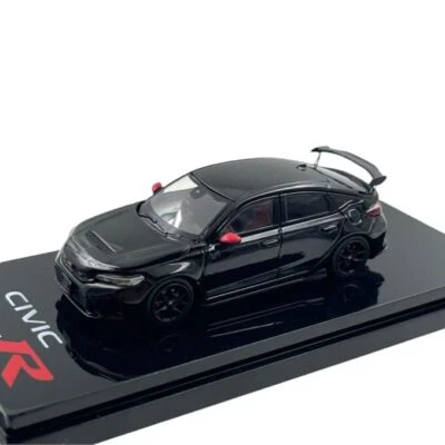 Modellino Auto Hobby Japan 1/64 Honda Civic Type R Crystal Black Pearl - Immagine 1 di 4