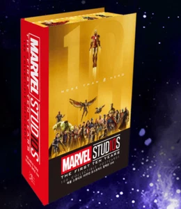 Marvel Hero 10 Anniversary Post Card 100p Collection Gift Avengers Infinity War - Picture 1 of 3