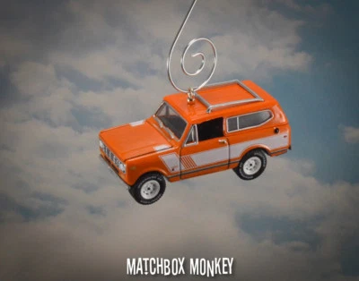 1979 International Harvester Scout II Custom Christmas Ornament 1/64 Hard Top - Image 1 of 4