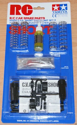 Tamiya 50520 C.V.A. Short Shock Unit Set II Lunch Box/Midnight Pumpkin/CW01/DT02 - Image 1 of 3