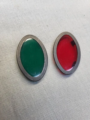 Lente cabeza plana ojo de gato Harley WL WLA WLC WLD ventanas parkerized 4524-39 Foto 1 de 3