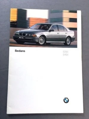 1997 BMW 528i 540i 5-Series 42-page Original Sales Brochure Catalog Foto 1 de 4