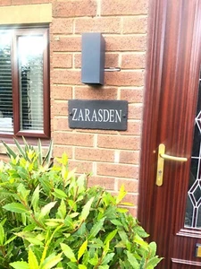 House Name Sign, for Front Door or Wall, Name or Number, Including Fittings. - Picture 1 of 51