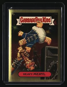 Garbage Pail Kids HEAVY MERYL  F10a (2004 GPK All New Series 3 ANS3) Gold Foil - Picture 1 of 2