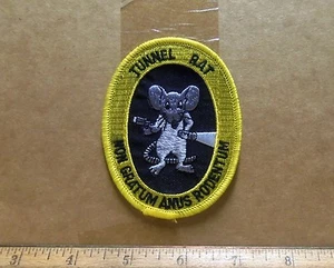 Tunnel Rat - Non Gratum Anus Rodentum - Embroidered Patch - Picture 1 of 4