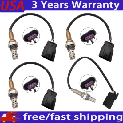 Sensor de oxígeno arriba+abajo 4 piezas para Hyundai Genesis 2010-12 cupé 2009-11 Kia Borrego Foto 1 de 4