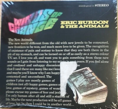 Eric Burdon & The Animals - Winds of Change - CD 2003 Digipak    -    Neu - Bild 1 von 2
