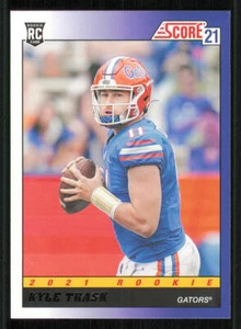2021 Score '91 Throwback Rookies #10 Kyle Trask - Picture 1 of 2